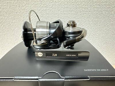 Daiwa Spinning Reel 24 CERTATE SW 6000-P Gear Ratio 4.9:1 Fishing