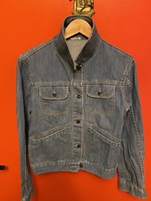 Miu Miu Denim Jacket Size Large Made In Italy Jean Jacket