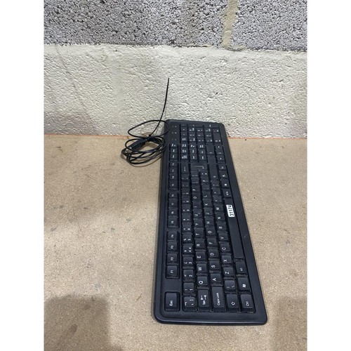 Tesco VK109 QWERTY (Standard) Keyboard Black Wired USB 108-Keys Ergonomic for PC - Picture 2 of 9