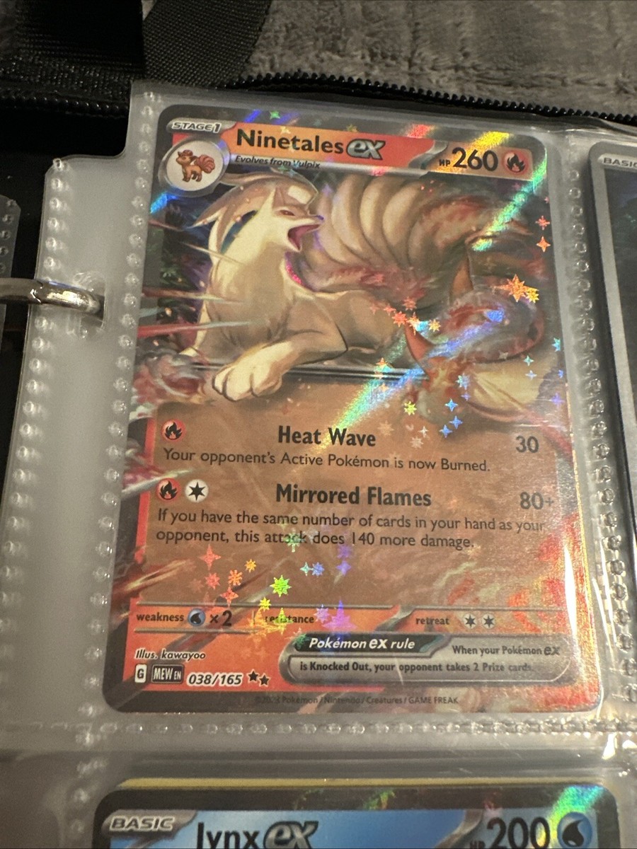 Ninetales ex 038/165 - Pokemon TCG Scarlet & Violet 151 (2023