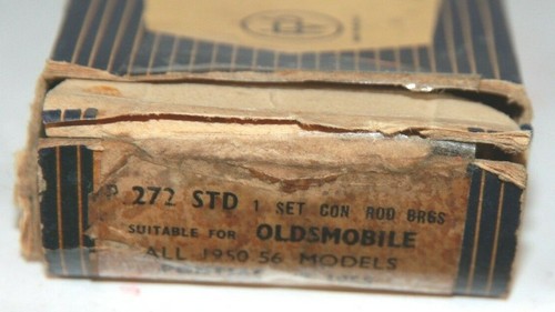 303 OLDSMOBILE 50-56 8 CYL STANDARD ROD BEARING SET VANDERVELL - Picture 2 of 2