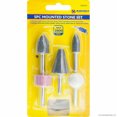 NEU 5 STCK. STEINBIT KIT SCHLEIFEN MONTIERT ROUTER SCHLEIFER HAUS METALL WERKZEUG TOP