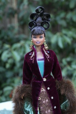 128- Mattel Barbie Plum Royale Byron Lars 12