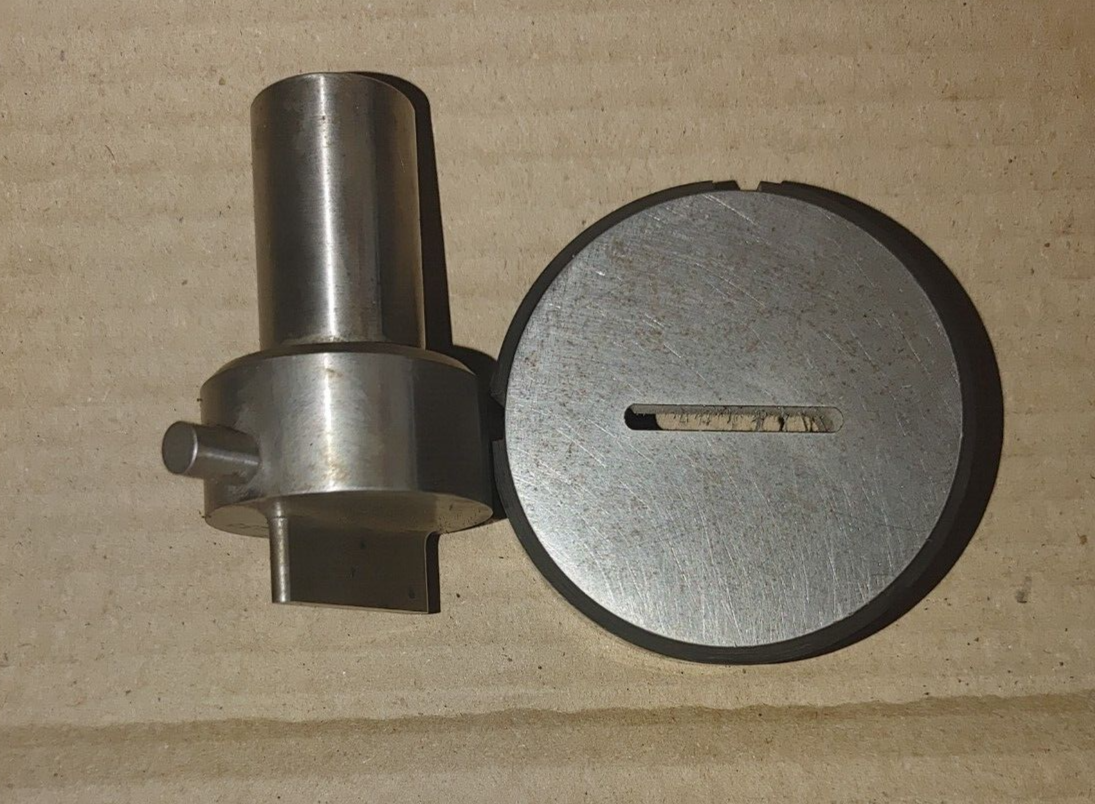 .125 X 1.25 Obround punch .137 X 1.137 die for Unipunch B 3 punch frame