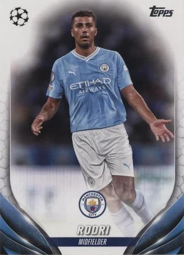 2023-24 Topps UEFA Club Competitions Rodri #75