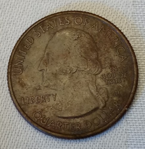 2017 D Virginia State George Rogers Clark Quarter Missing Clad Both Obv/Rev. - Picture 2 of 8