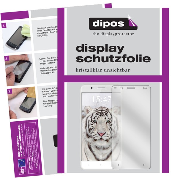 6X Schutzfolie FüR Ulefone Tiger Klar Displayschutzfolie Folie Displayfolie-image