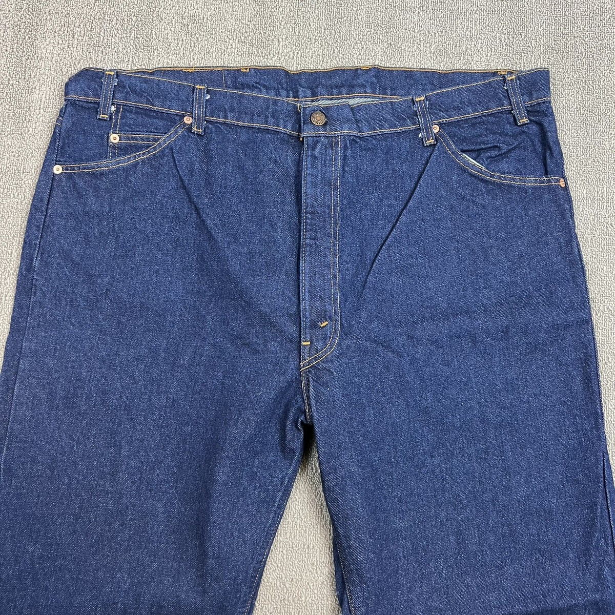 Vintage 80's Levis 505 Orange Tab Denim Jeans Men's 46x30