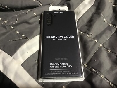 Samsung clear view galaxy note 10 new black 