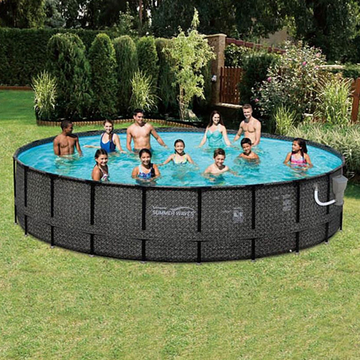 summer waves 15ft pool gallons
