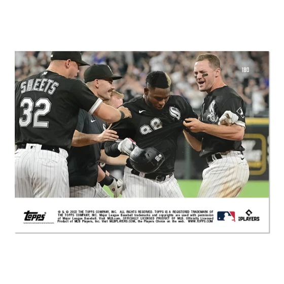 2022 MLB Topps Now 180 Luis Robert White Sox (PR-479) - Image 2 of 2
