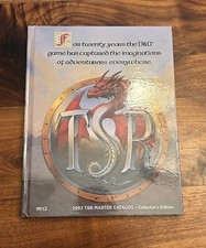1993 TSR MASTER CATALOG +1993 TSR UK HOBBY SHOP CATALOGUE