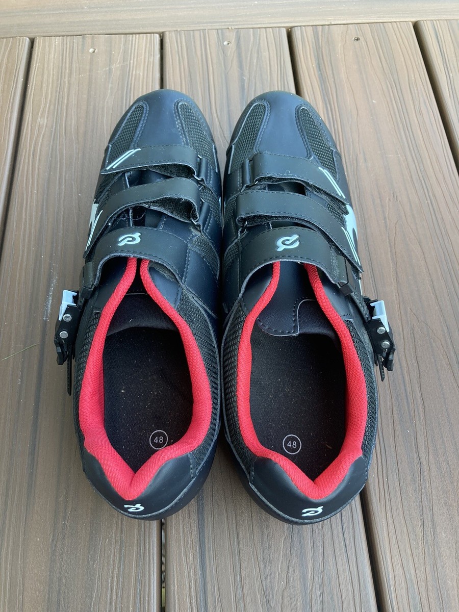 Mens Peloton Bike Cycle Shoes Size EU 48 US 13.5 Black Bike  display picture 1