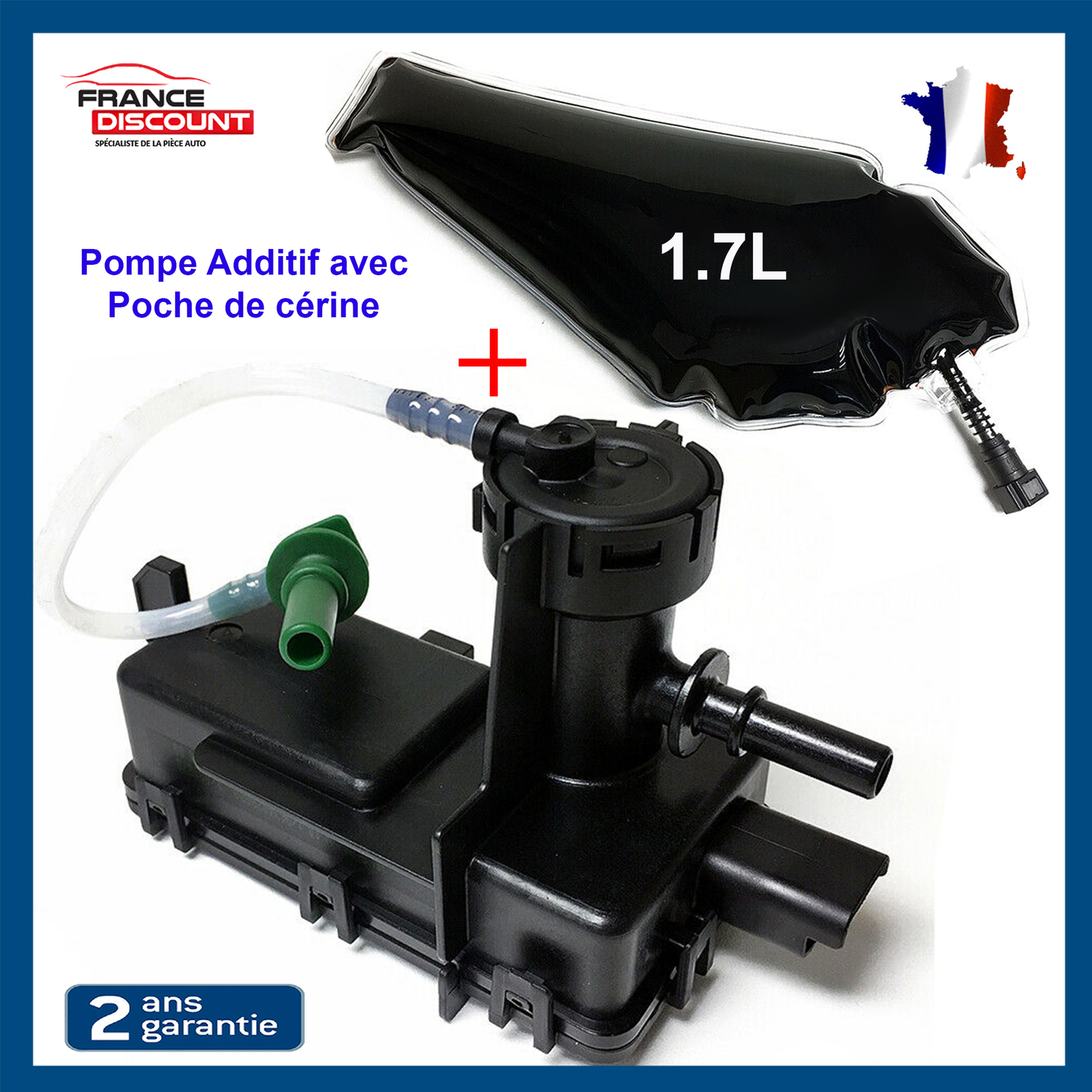 Pompe poche additif FAP 207SW pour réparer le voyant risque colmatage