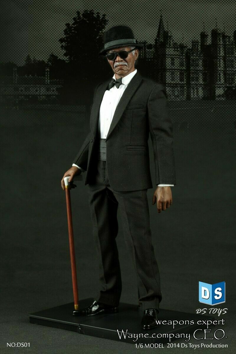 1/6 DS Toys DS01 Weapons Expert CEO The Dark Knight Lucius Fox
