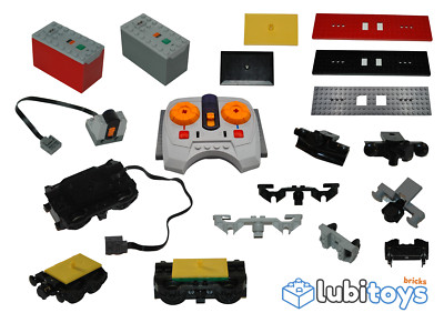 Lego  RC POWER FUNCTIONS Eisenbahn TRAIN Zubehör Achse Magnet Drehplatte Motor Z
