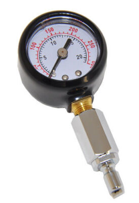 Scuba Diving 1.5'' Intermediate Low Pressure Checker Tank Gauge - 300 PSI
