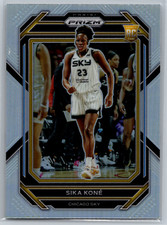 Sika Kone 2023 Panini Prizm WNBA Silver Prizm Rookie #120 Chicago Sky