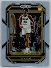 Sika Kone 2023 Panini Prizm WNBA Silver Prizm Rookie #120 Chicago Sky