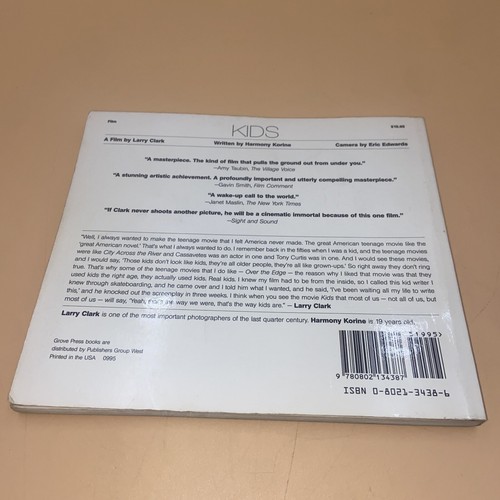 KIDS 1995 Movie Picture Book + Screen Play - Foto 6 di 7