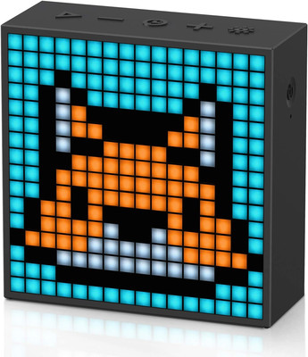 Divoom Timebox-Evo Pixel Art Tragbarer Bluetooth Lautsprecher Mit Programmierbar