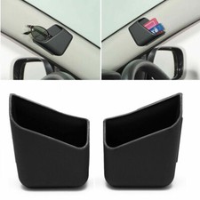 2x Auto Car Interior Accessories Organizer Storage Bag Box Holder Black For Keys