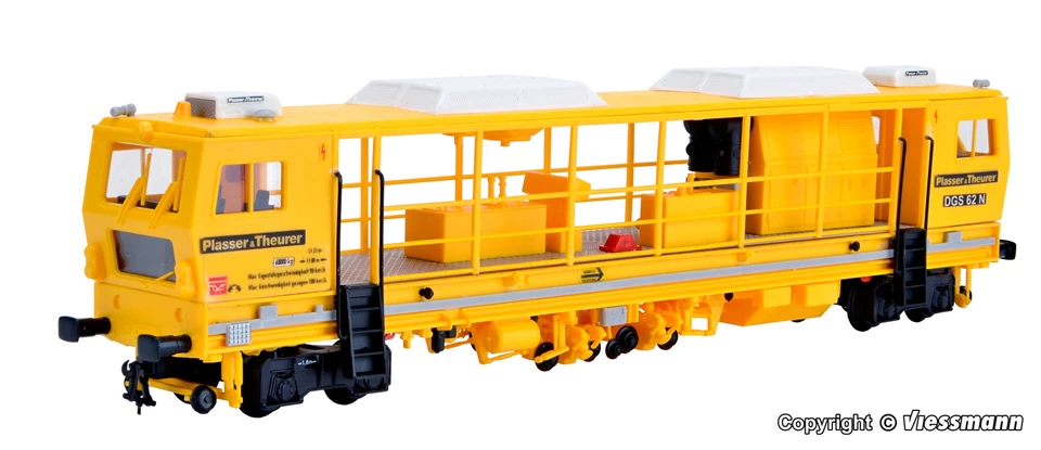 KIBRI 16070 Scala HO Veicolo posa binari per treni cantiere PLASSER & THEURER - Immagine 2 di 2