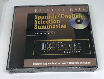 Prentice Hall - Spanish/English Selection Summaries (Audio CD)