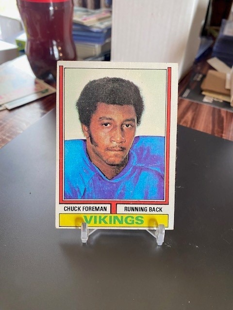 1974 Topps # 113 Chuck Foreman RC