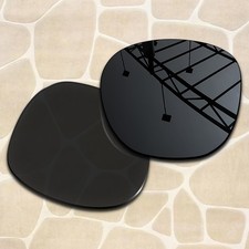 Black Chrome Polarized Replacement Lenses for Ray-Ban Meta Headliner RW4009 50mm