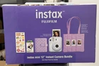 Fujifilm Instax Mini 12 Instant Camera Holiday Bundle Pastel Blue