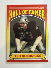 1990 Score #599 Ted Hendricks