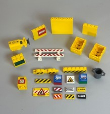 LEGO KONVOLUT GEMISCHTE TEILE BAUSTELLE ARBEIT BUNTE FLIESEN ZUBEHÖR
