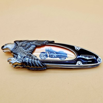 FRANKLIN MINT : HARLEY DAVIDSON ROAD KING Collector Knife Motorcycle Biker 