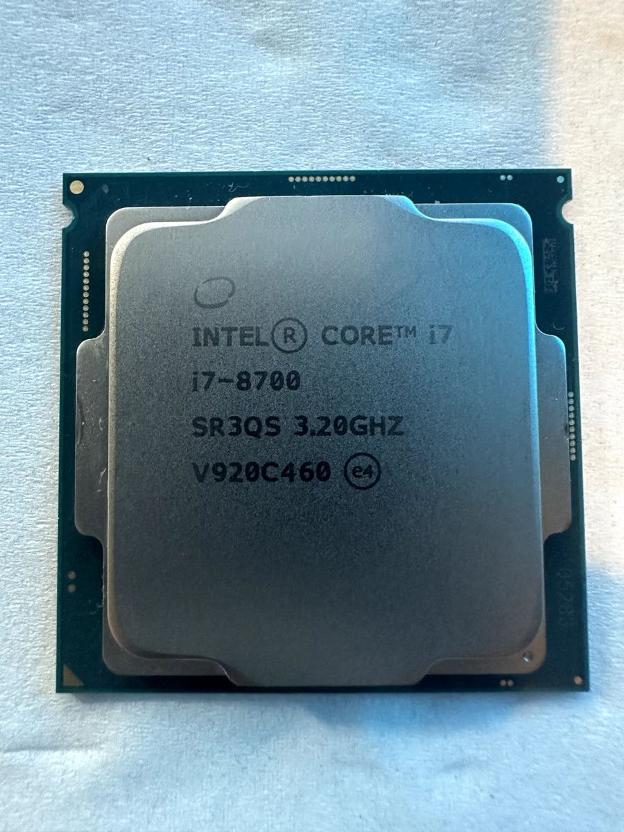 Intel Core i7-8700 Processor Model Computer Processors (CPUs) for