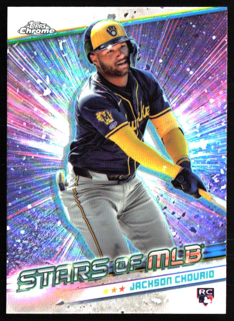 2024 Topps Update #CSMLB-84 Jackson Chourio Stars of MLB Chrome