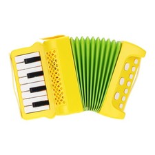 Accordion 10 Keys Piano Accordion Mini Musical Instrument Gifts for Adults Be...