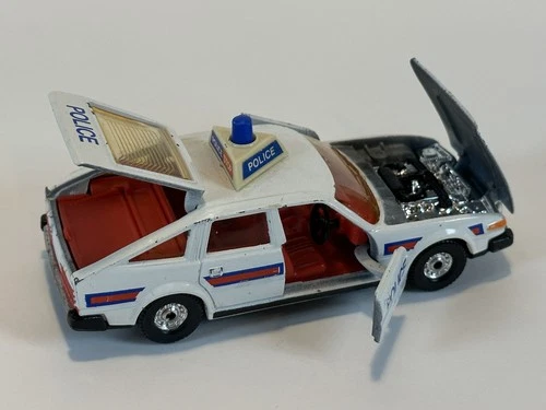 RARE Vintage Corgi Toys DIECAST Model  - Rover 3500 Police Car Truck GREAT COND