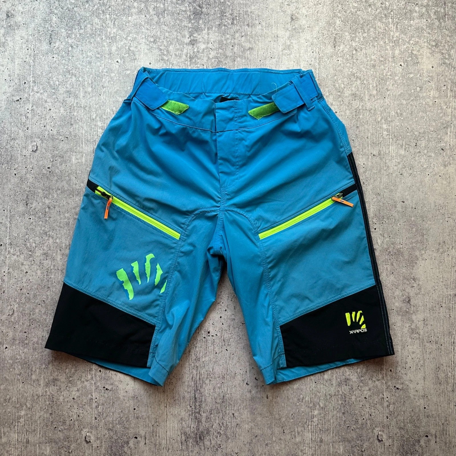 Karpos Trail Hiking Shorts Men’s Size S Blue Outdoor MTB