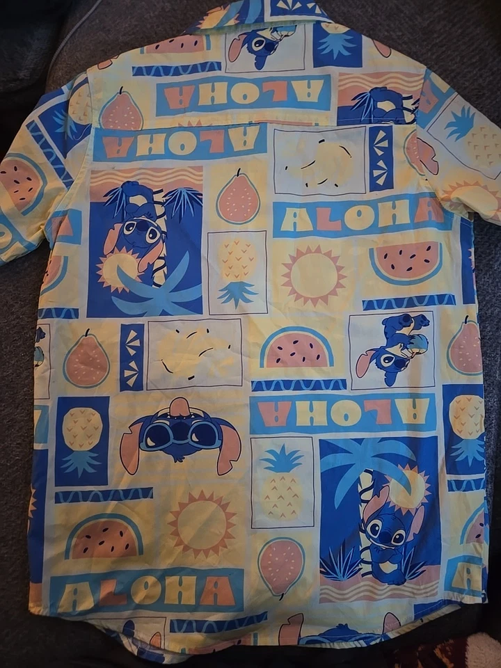 Stitch Hawaiian Shirt, Youth XL - Image 4 of 4