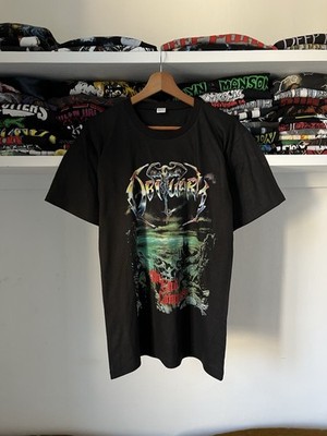 Nachruf - 1990er Jahre ''The End Complete'' Bootleg Single Stitch Double Print T Shirt