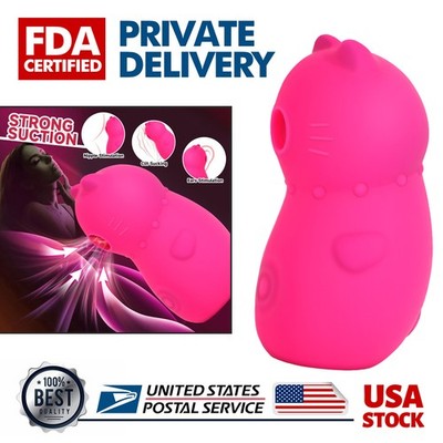 Sucking Vibrator Female Sex Toys Cute Cat Shape Clitoral Vibrators Massager