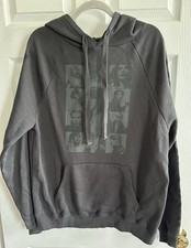 Official Taylor Swift Eras Tour Black Hoodie Size Small S 2023 US Dates NWOT
