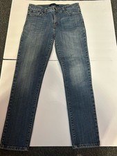 Levi's Women's Mid Rise Skinny Stretch Blue Denim Jeans Button Zip Pockets