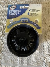 Danco 10983 Sinktacular, Kitchen Sink Strainer  Stopper, Prevent Clogs  Odors
