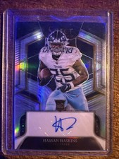 2022 Panini Select Rookie Signatures Hassan Haskins Silver Prizm 091/199 RC