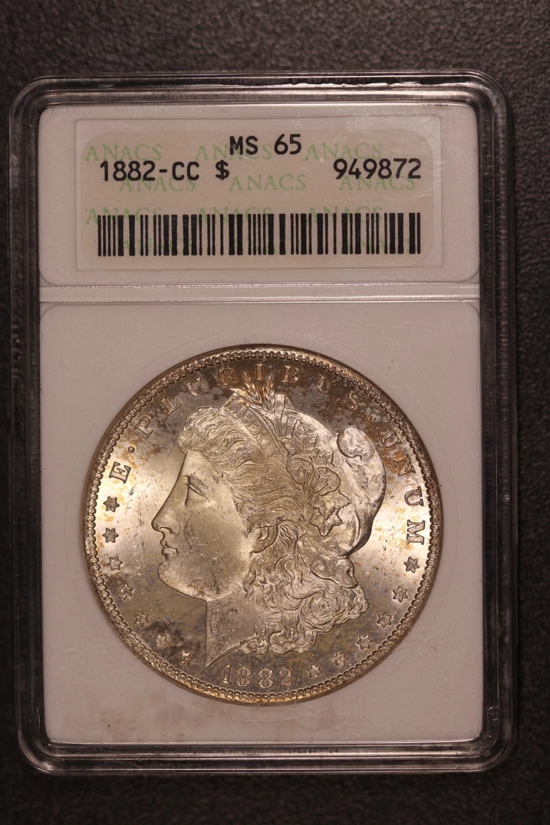 1882 Year Grade MS 65 Morgan Dollars (1878-1921) for sale | eBay