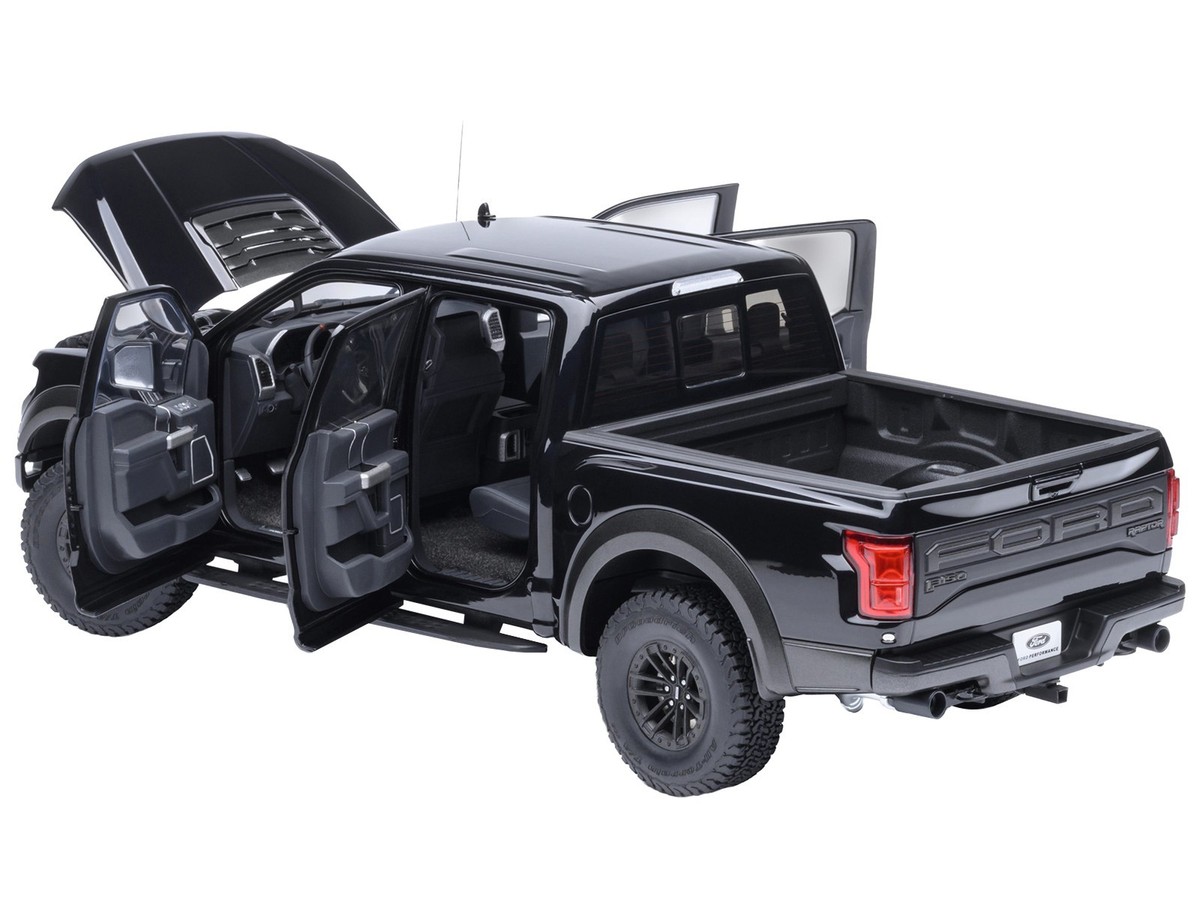 2019 FORD F-150 RAPTOR PICKUP AGATE BLACK 1/18 MODEL BY AUTOART