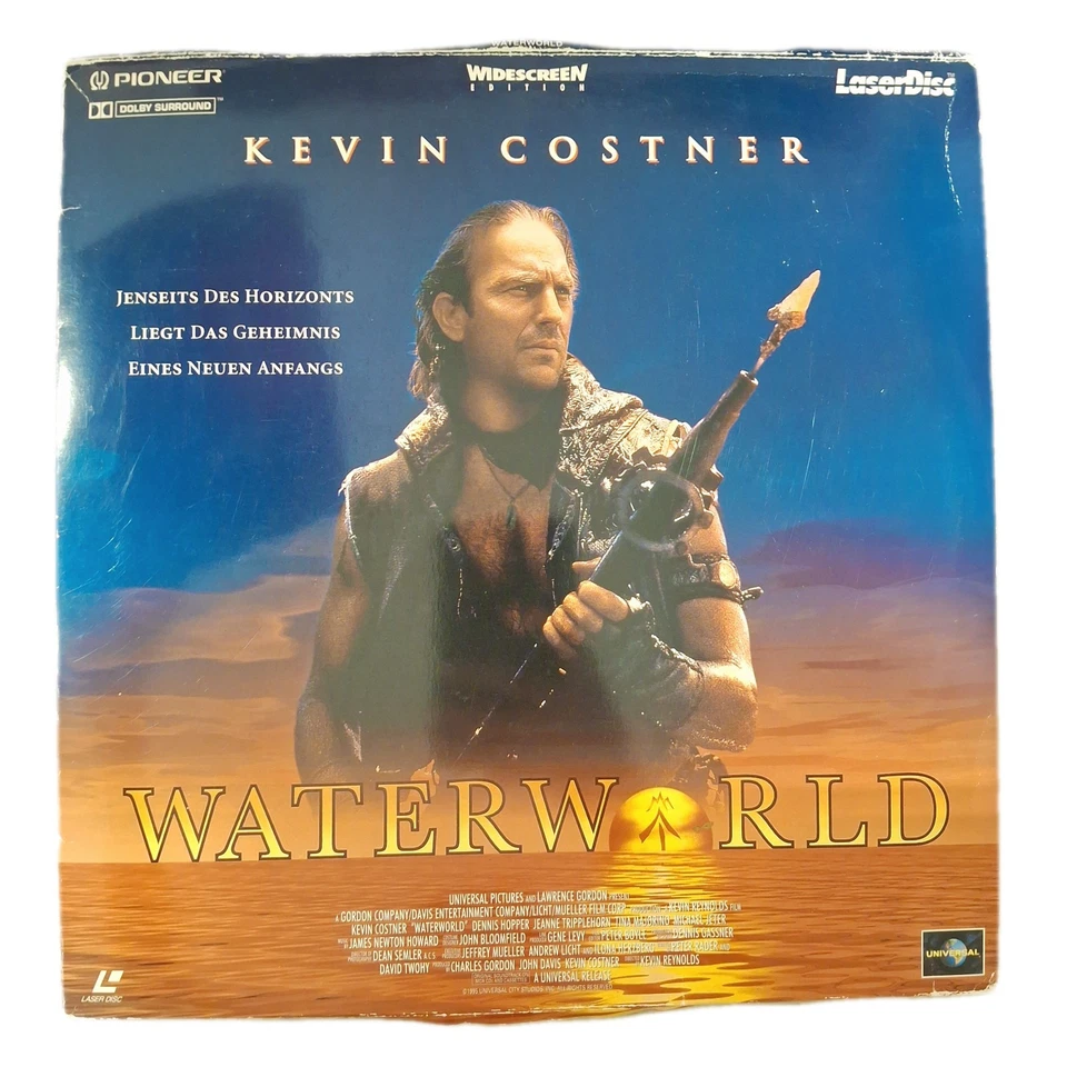 Waterworld Laserdisc Deutsch – Kevin Costner – Actionfilm – Sammler Rar - Bild 2 von 4