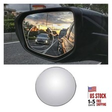 Car Blind Spot Mirror, HD Glass Wide Angle Side Rear View Mirror, Round 1PCS